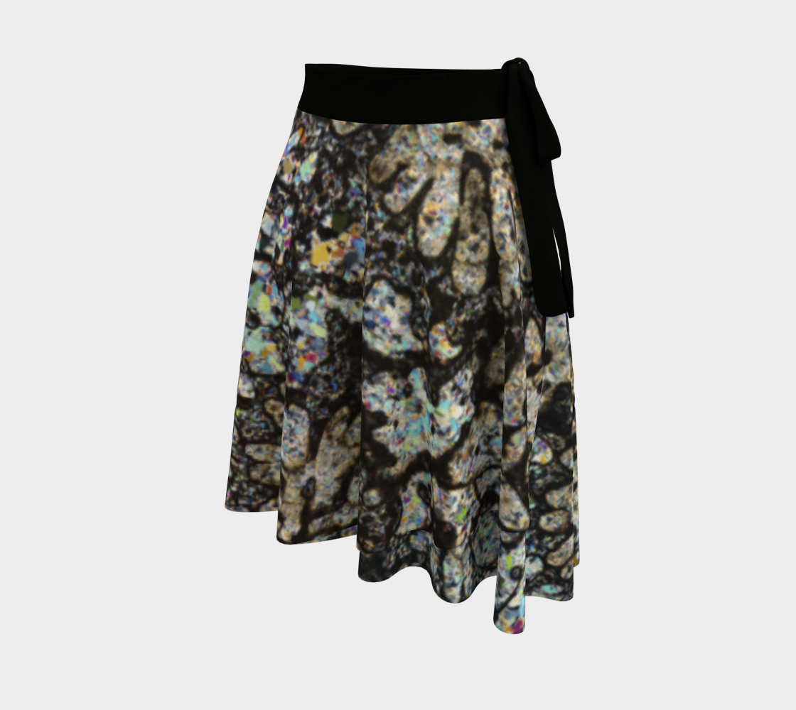 Fossil Coral wrap skirt