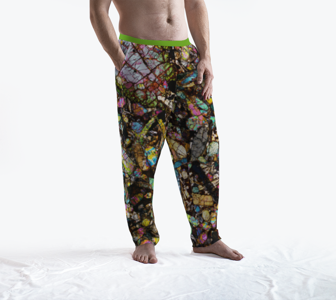 NWA 10153 Martian Nakhlite Meteorite unisex lounge pants