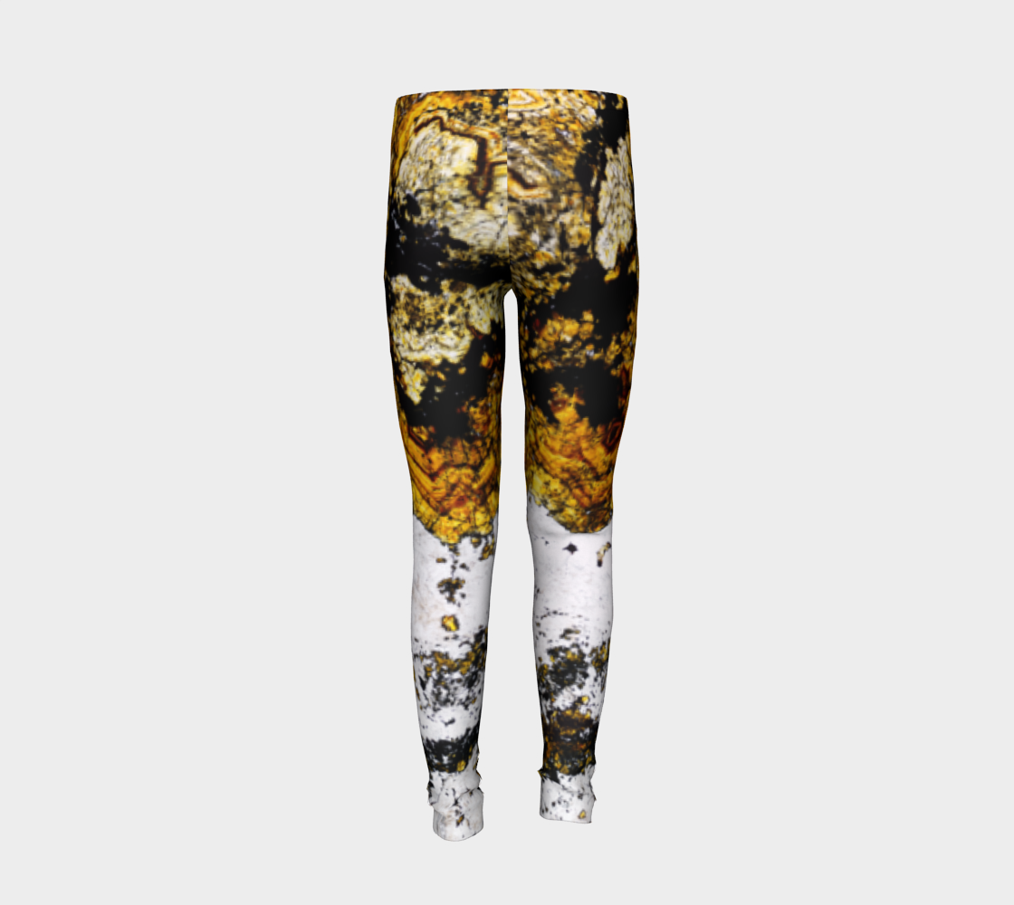 Sphalerite (Red Dog Mine, AK) youth leggings