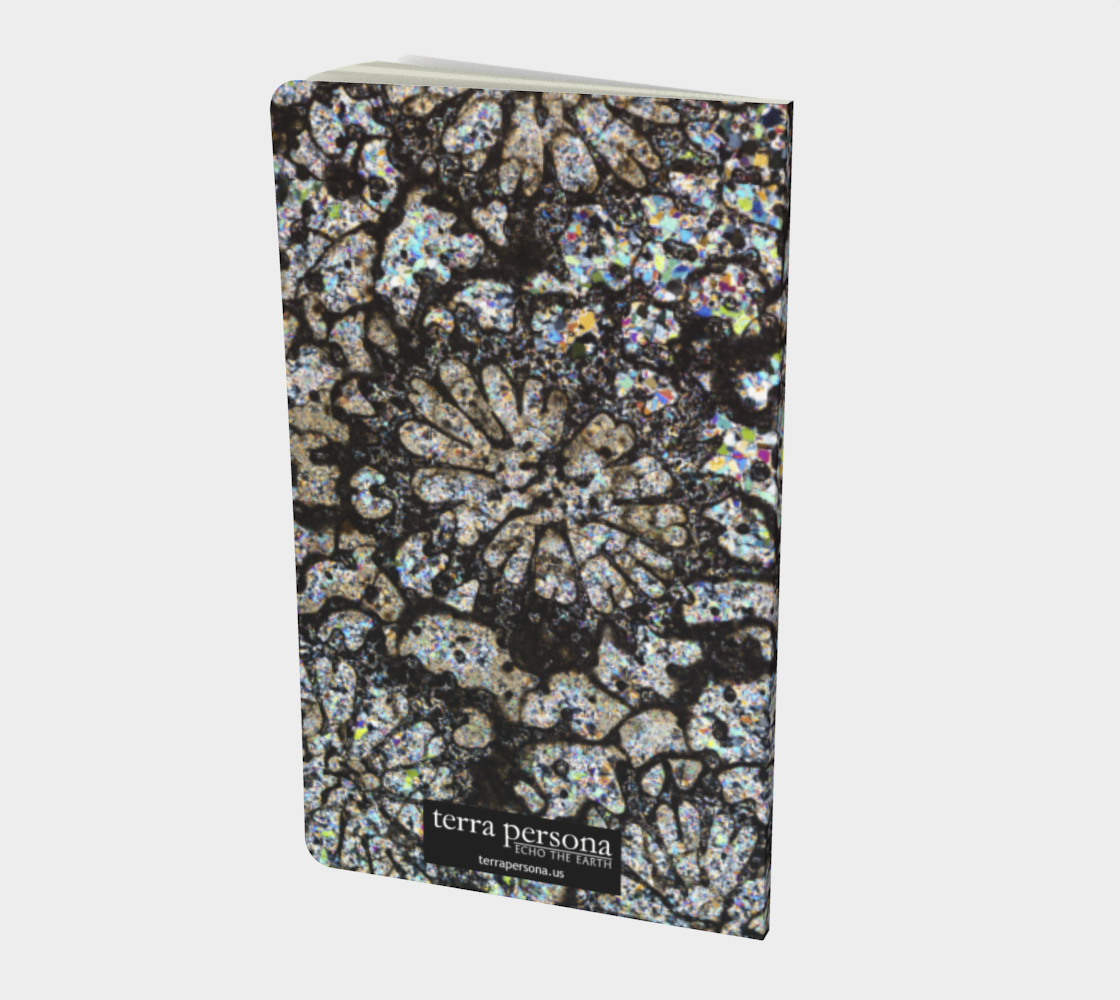 Fossil Coral softcover journal 5" x 8.25"