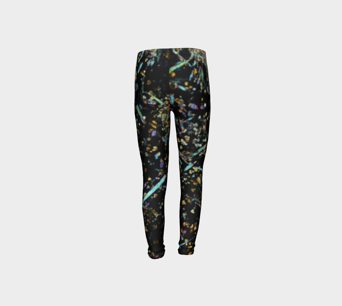 Tourmaline Breccia Pipe (Soledad project, Peru) youth leggings
