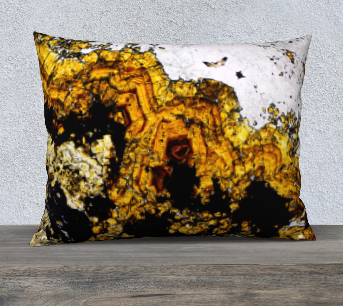 Sphalerite (Red Dog Mine, AK) 26"x20" pillow case