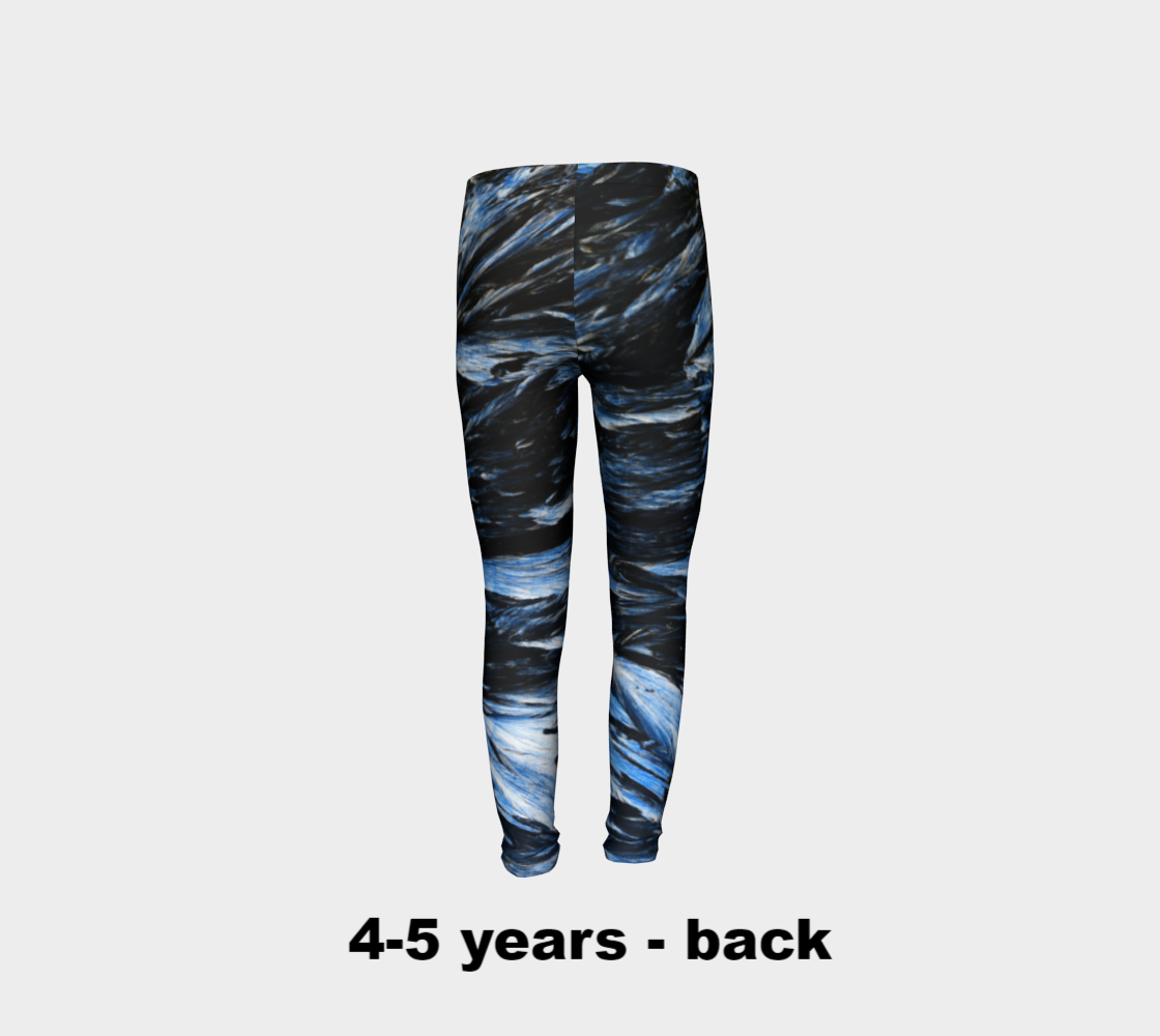 Seraphinite (Clinochlore) youth leggings