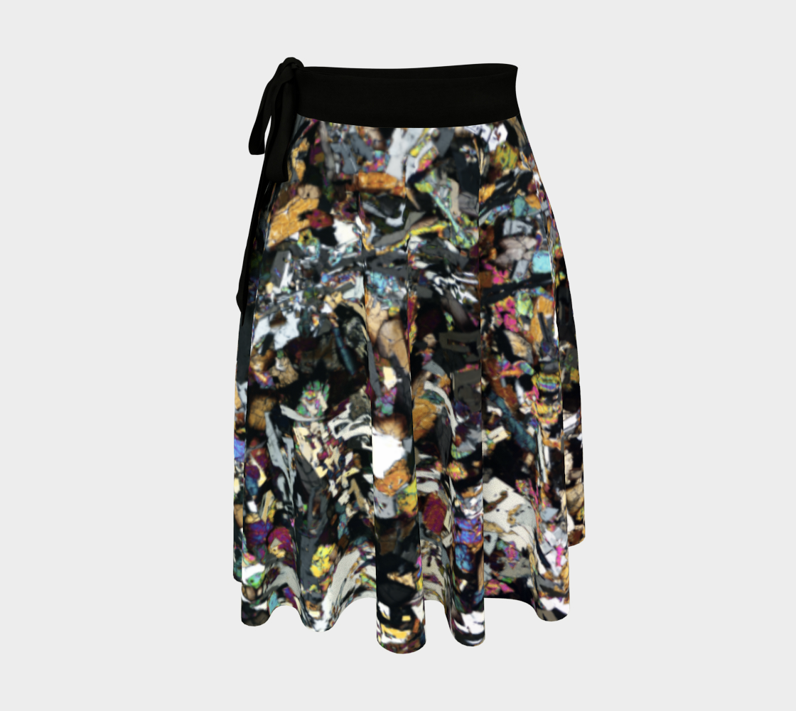 D'Orbigny Angrite Achondrite Meteorite wrap skirt