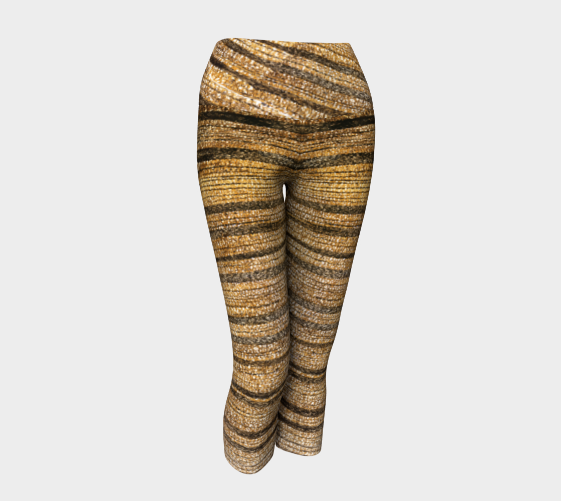 Petrified Wood 'Madera' yoga capris