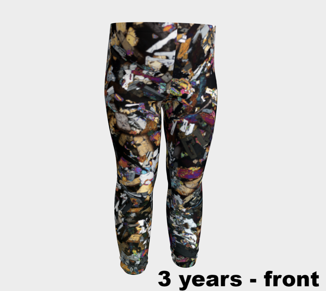 D'Orbigny Angrite Achondrite Meteorite baby leggings