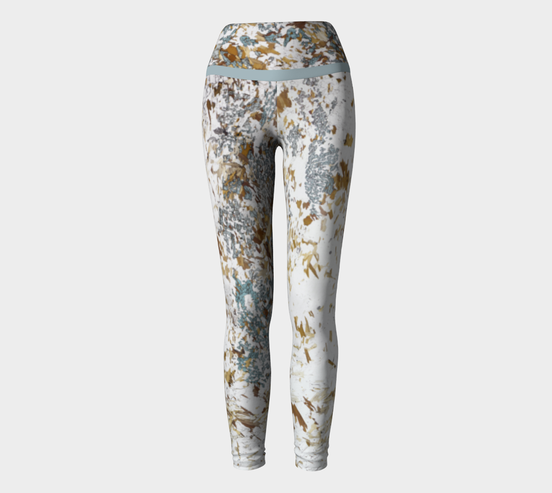 Sapphirine UHT Granulite Metapelite (Rauer Group-Antarctica) yoga leggings