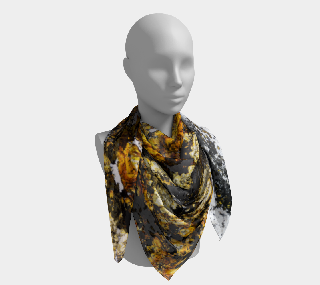 Sphalerite (Red Dog Mine, AK) square scarf