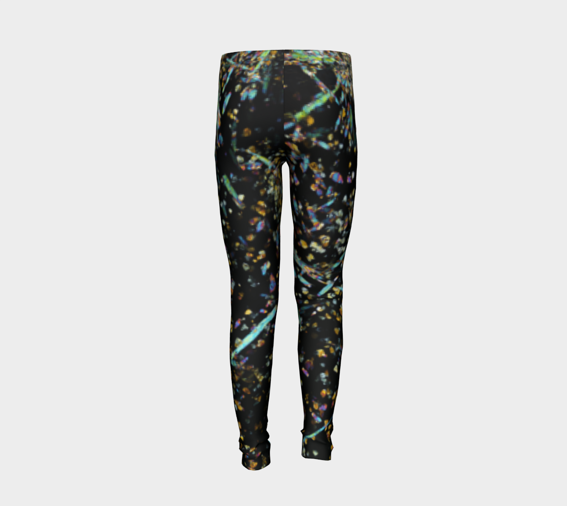 Tourmaline Breccia Pipe (Soledad project, Peru) youth leggings