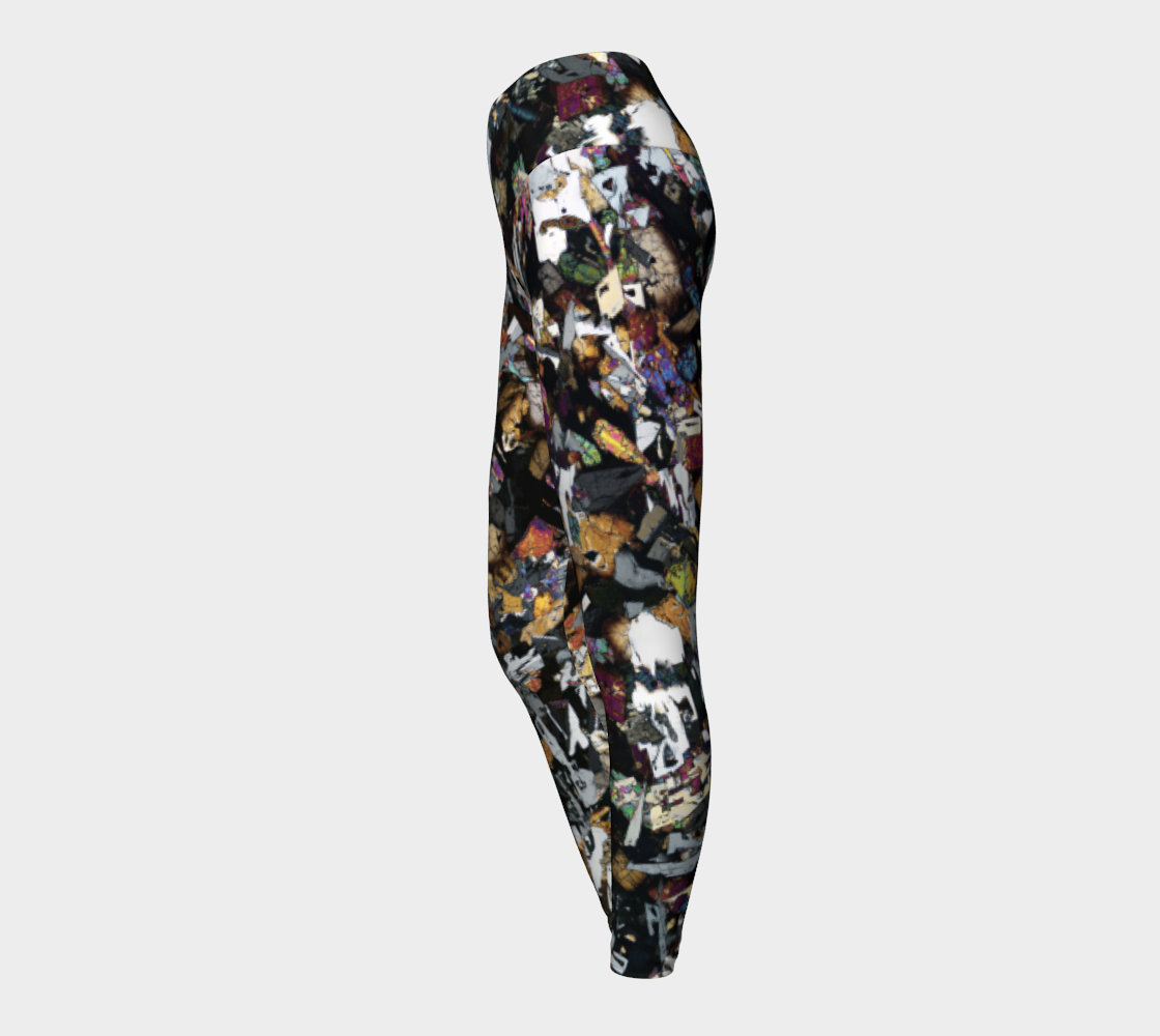 D'Orbigny Angrite Achondrite Meteorite yoga leggings