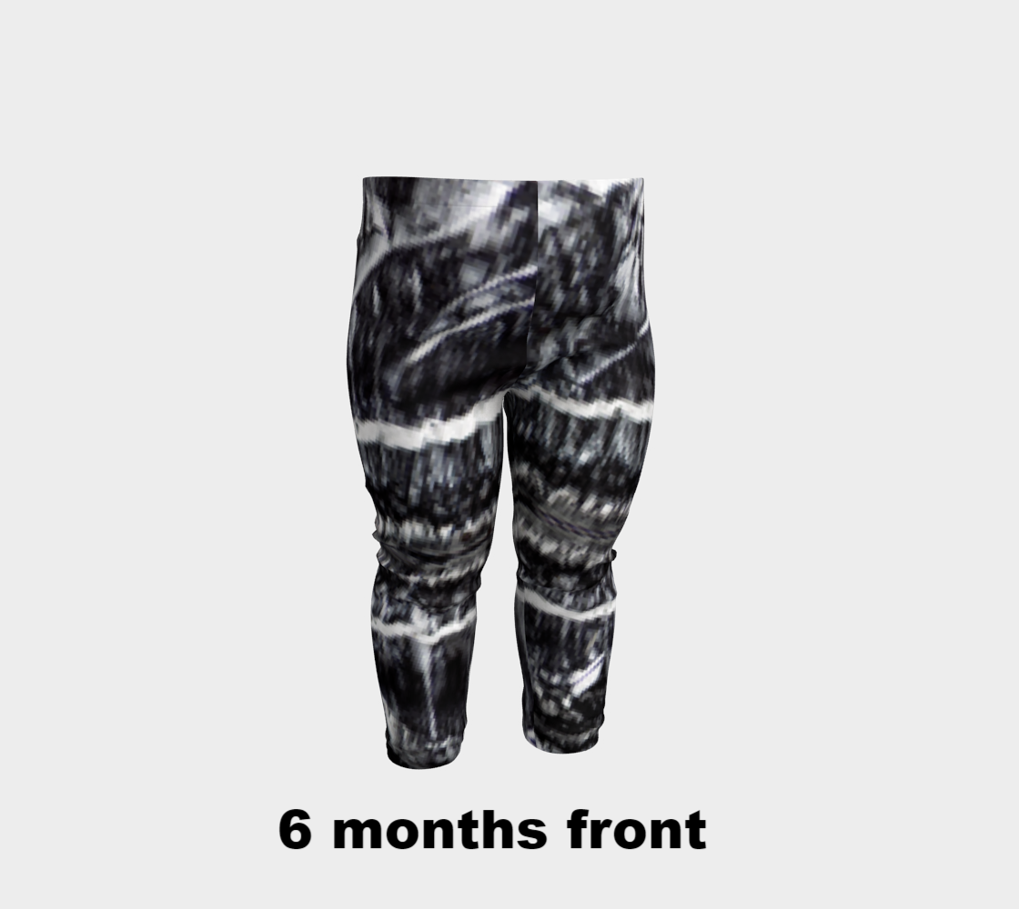 Serpentine from Sloan Kimberlite 'Fierce' baby leggings