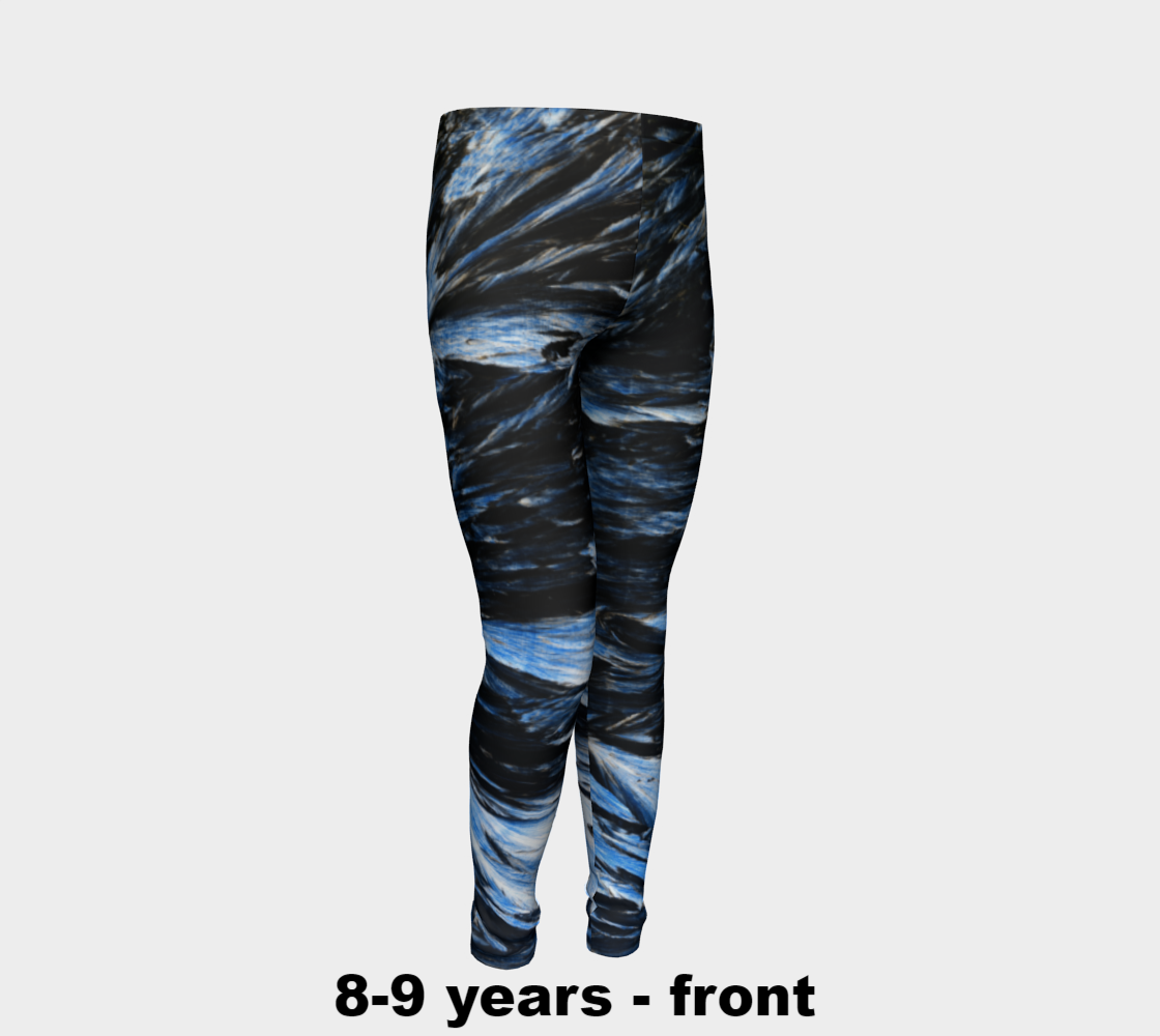 Seraphinite (Clinochlore) youth leggings