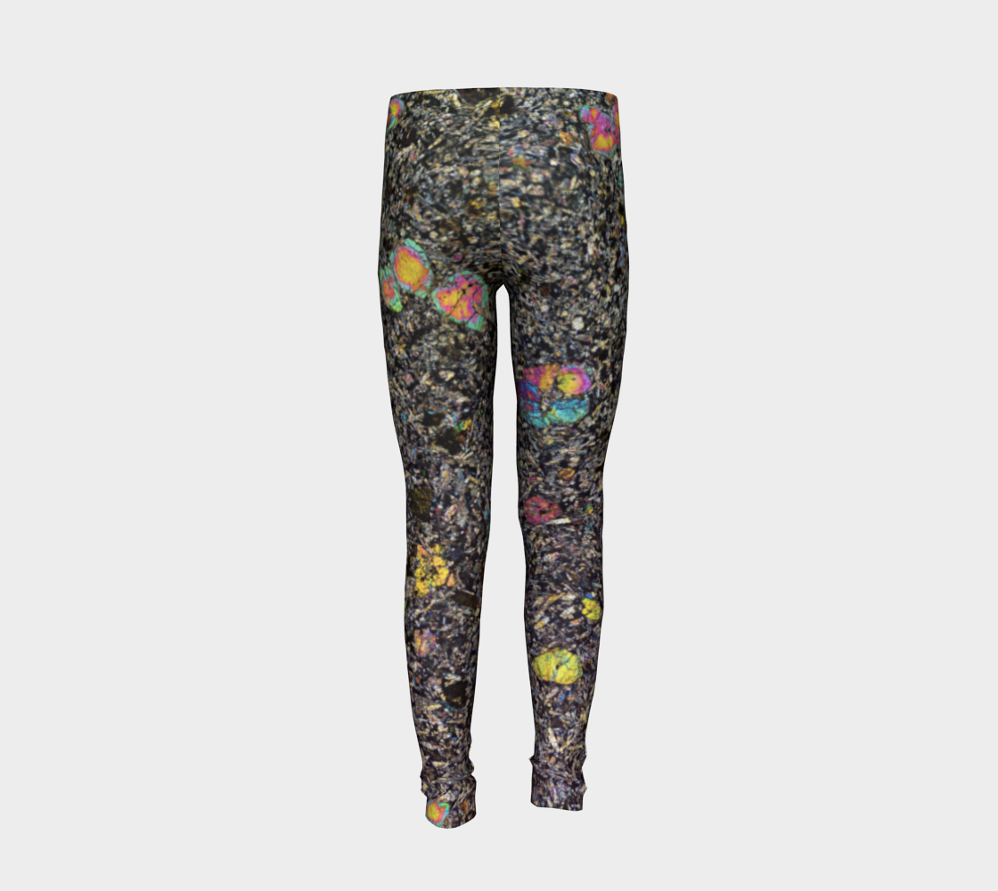 Sueilila 002 Martian Shergottite Meteorite youth leggings