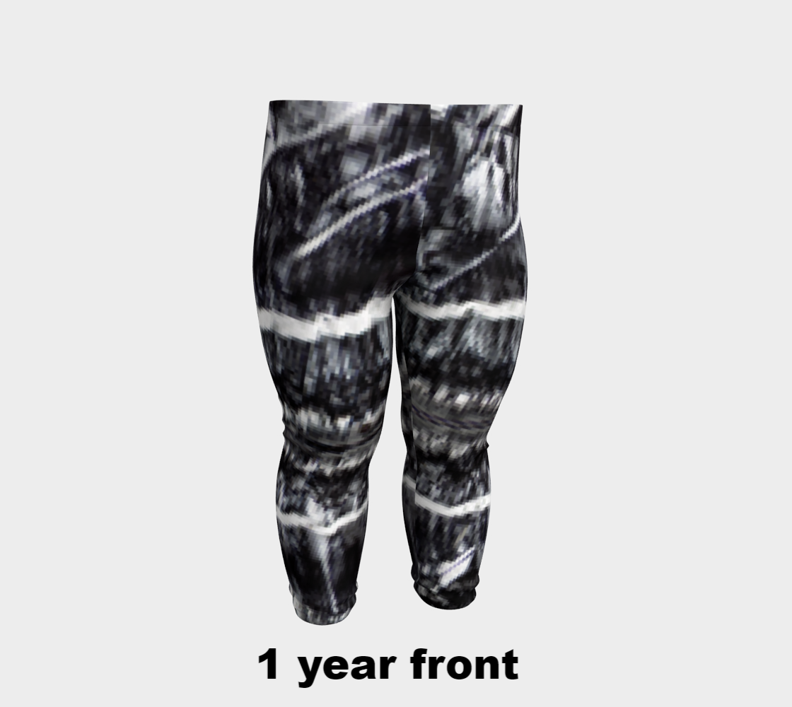 Serpentine from Sloan Kimberlite 'Fierce' baby leggings