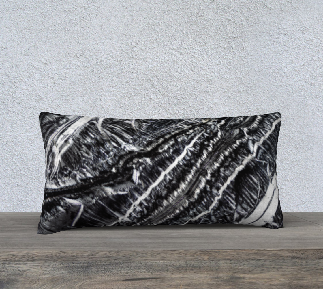 Serpentine from Sloan Kimberlite 'Fierce' 24"x12" pillow case