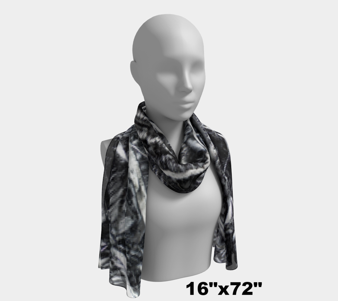 Serpentine from Sloan Kimberlite 'Fierce' long scarf