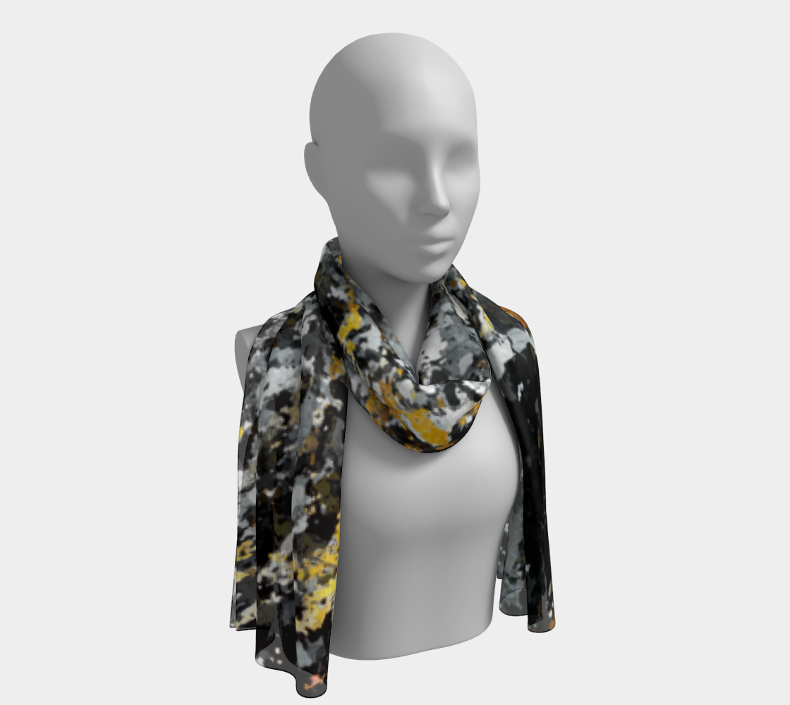 Garnet+Sillimanite Metapelite (Oygarden Group-Antarctica) long scarf
