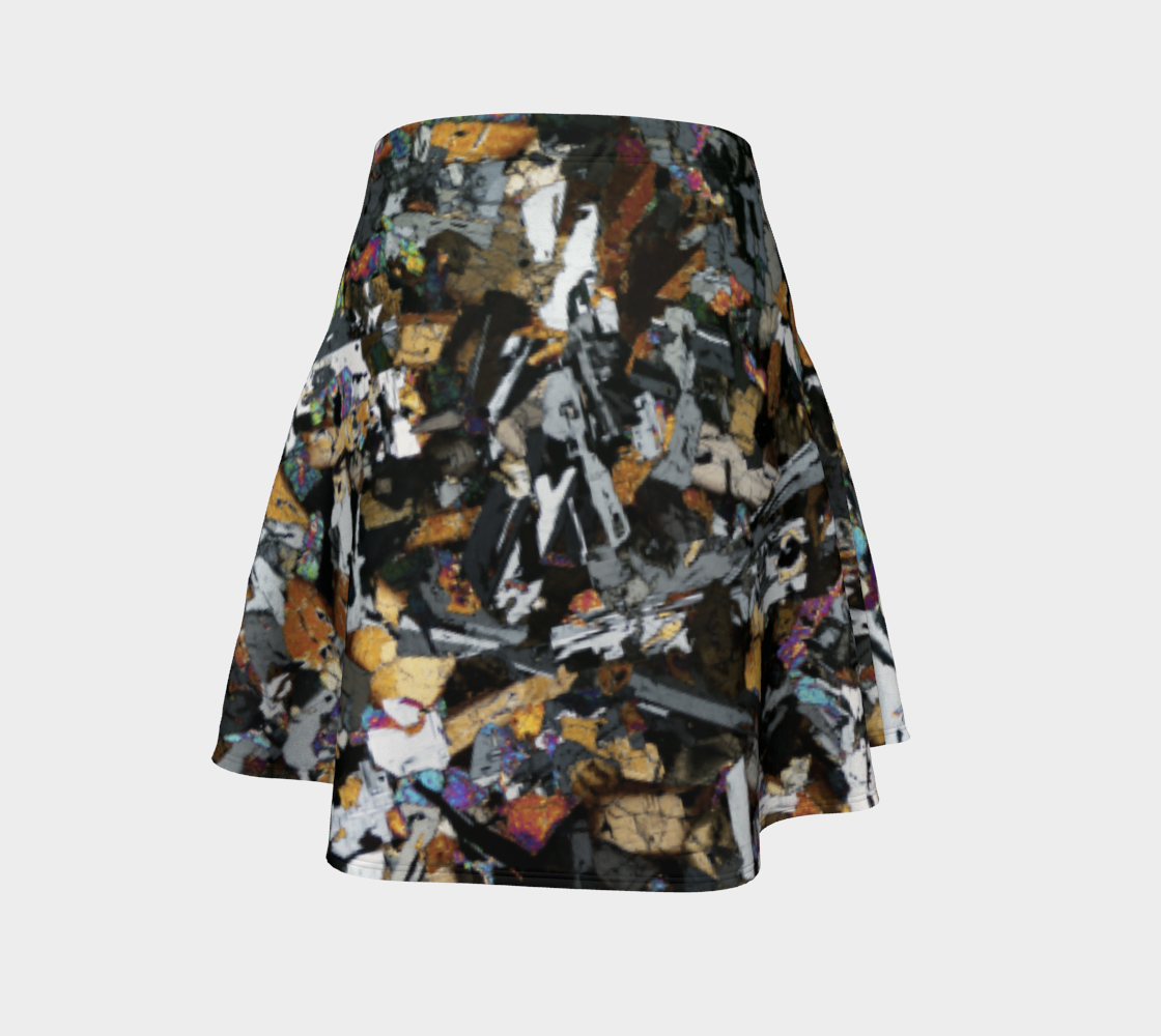 D'Orbigny Angrite Achondrite Meteorite flare skirt