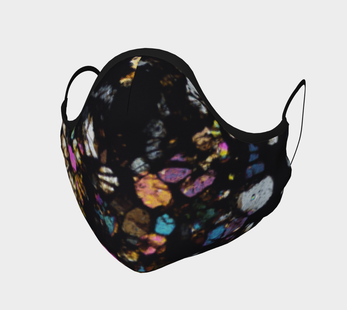 Campo del Cielo Iron Meteorite face mask