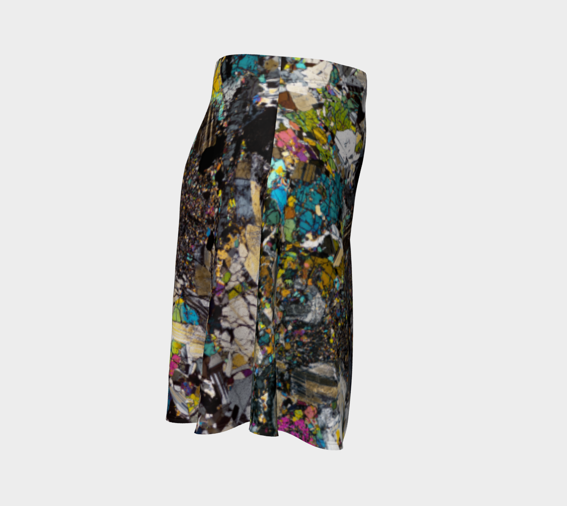 Tirhert Vestan Eucrite Meteorite flare skirt