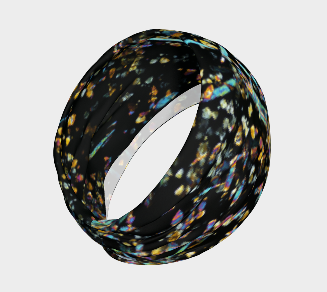 Tourmaline Breccia Pipe (Soledad project, Peru) headband