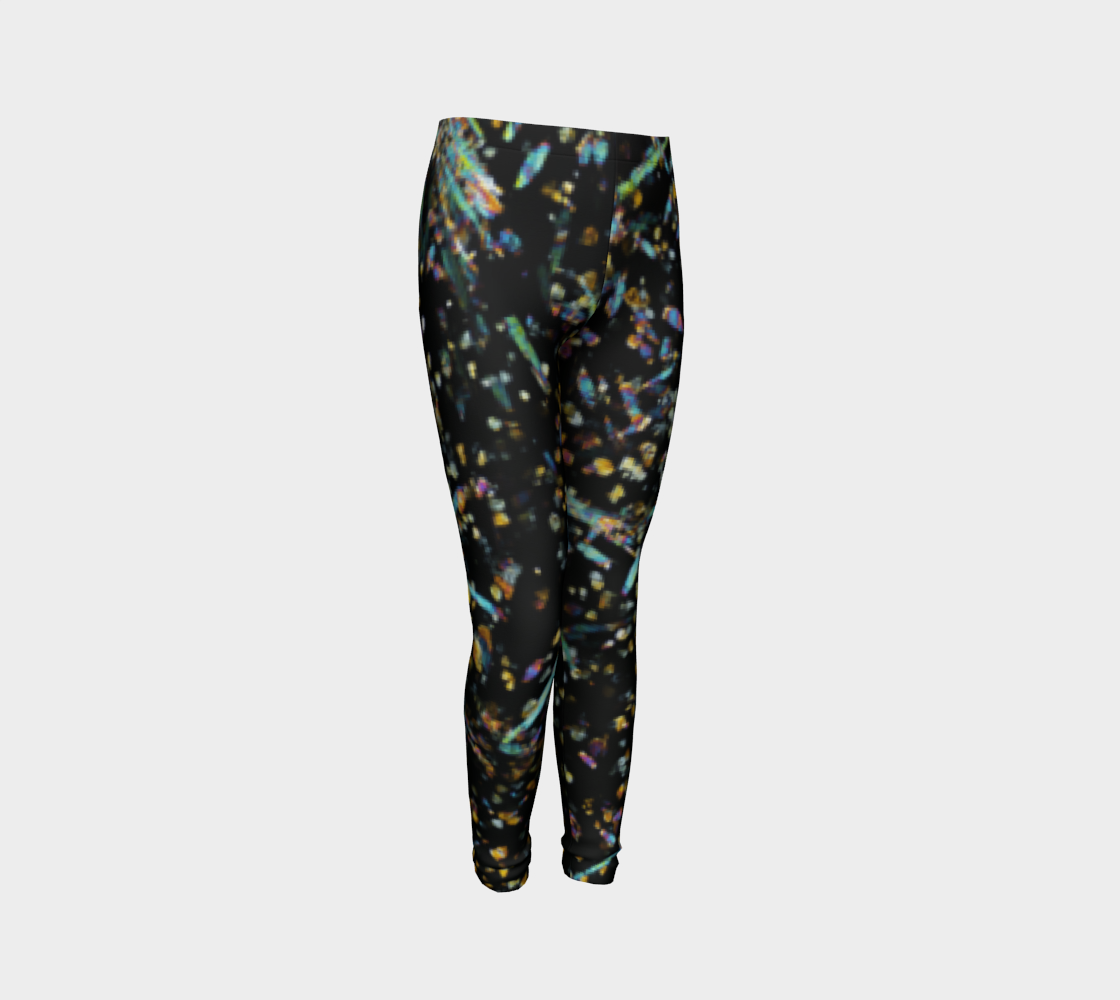 Tourmaline Breccia Pipe (Soledad project, Peru) youth leggings