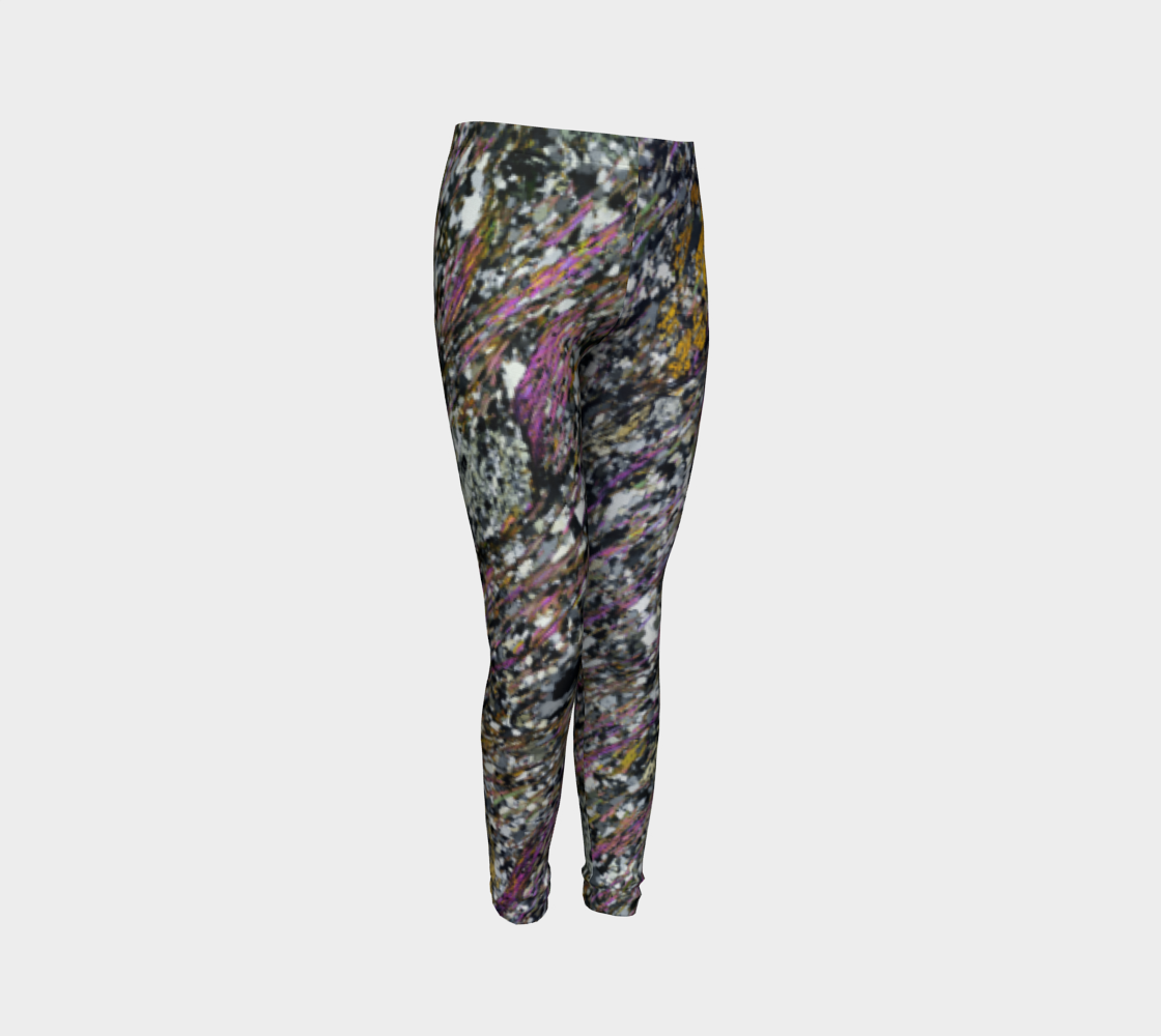 Pelitic Schist (Norumbega Fault System, Maine) youth leggings