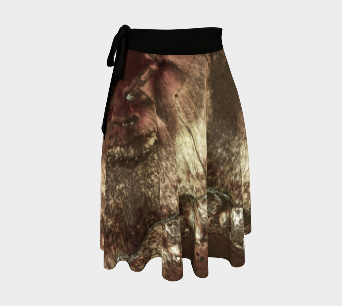 Bird's Eye Rhyolite 'Amazon Warrior' wrap skirt