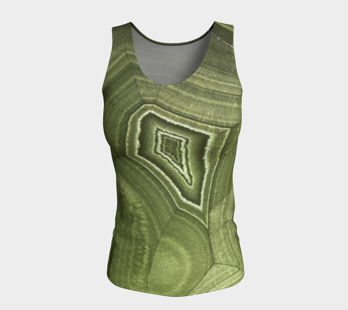 Malachite ‘Verde’ (Bisbee, AZ) fitted tank top