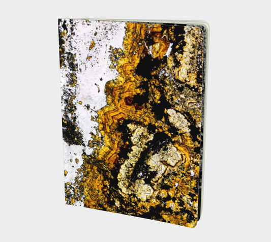 Sphalerite (Red Dog Mine, AK) softcover journal 7.25" x 10"