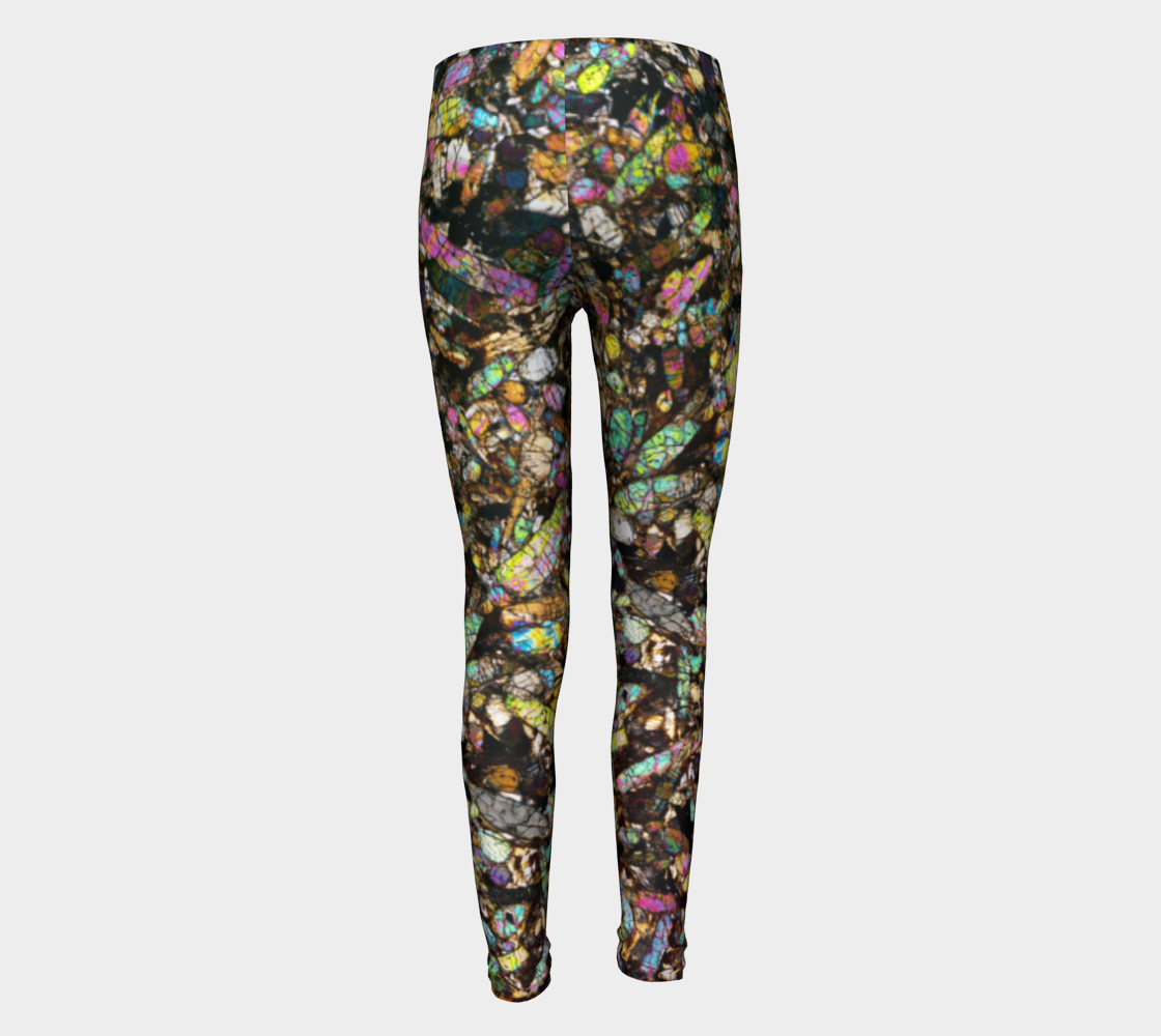 NWA 10153 Martian Nakhlite Meteorite youth leggings