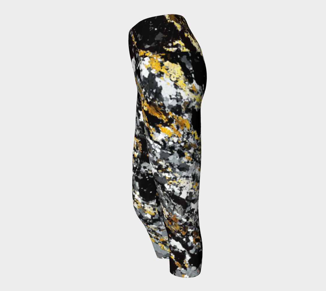 Garnet+Sillimanite Metapelite (Oygarden Group-Antarctica) yoga capris