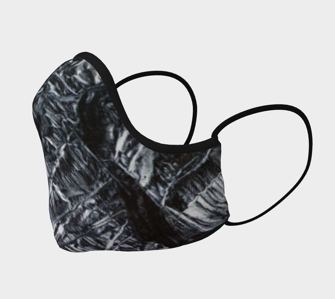 Serpentine from Sloan Kimberlite 'Fierce' face mask