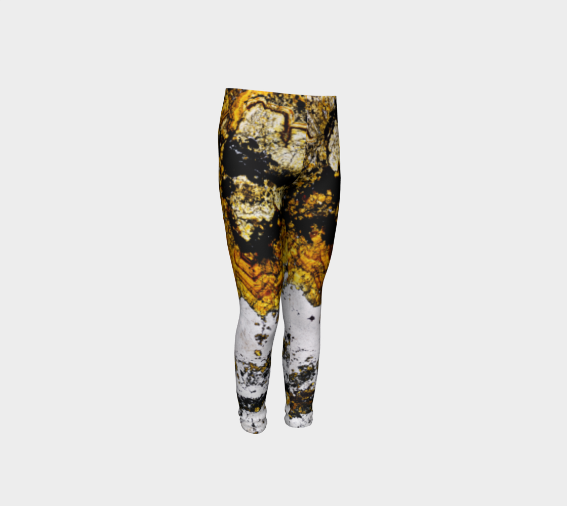 Sphalerite (Red Dog Mine, AK) youth leggings