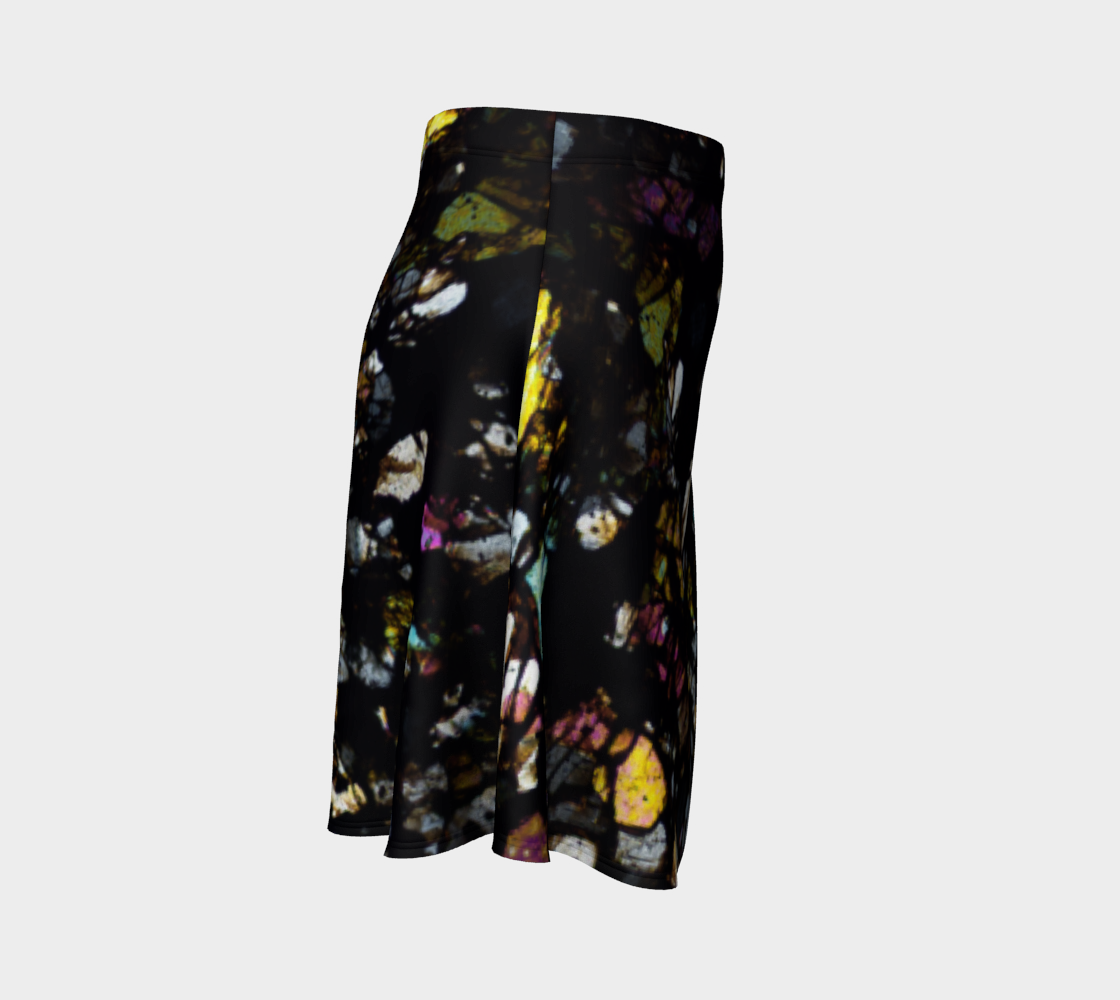 Campo del Cielo Iron Meteorite flare skirt