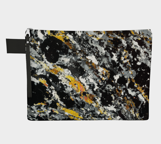 Garnet+Sillimanite Metapelite (Oygarden Group-Antarctica) zipper carry-all