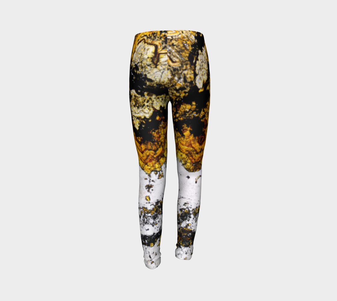Sphalerite (Red Dog Mine, AK) youth leggings