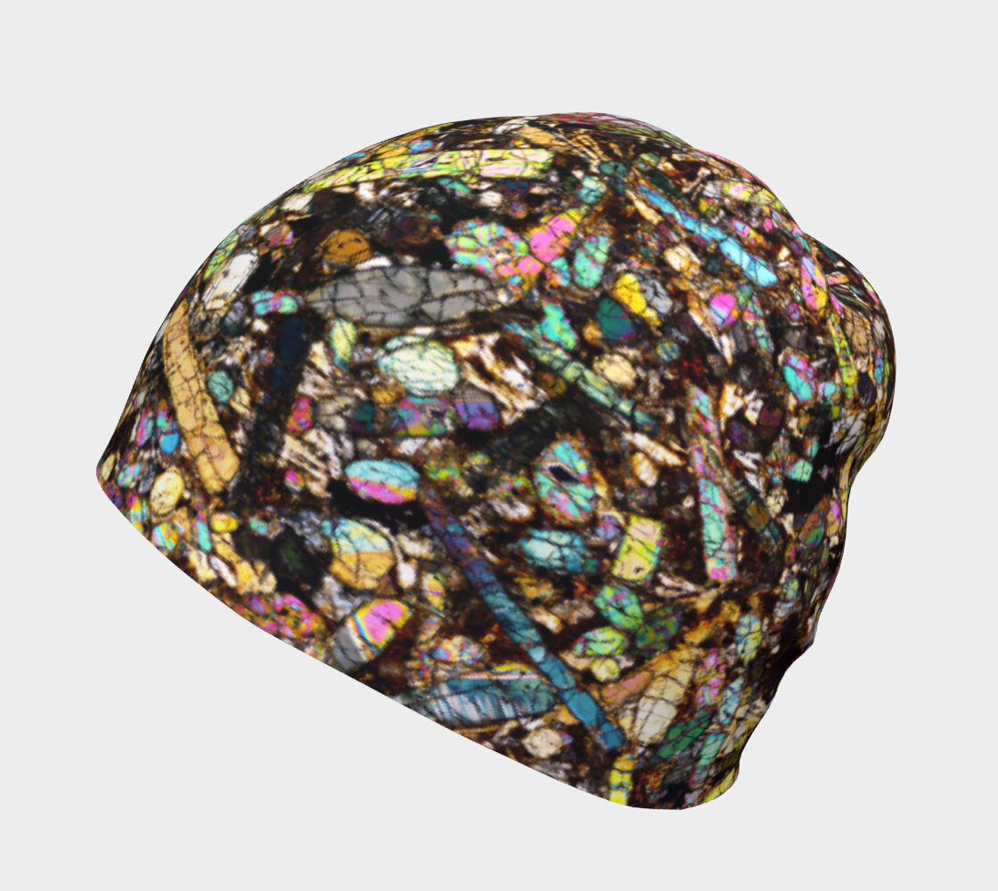 NWA 10153 Martian Nakhlite Meteorite beanie