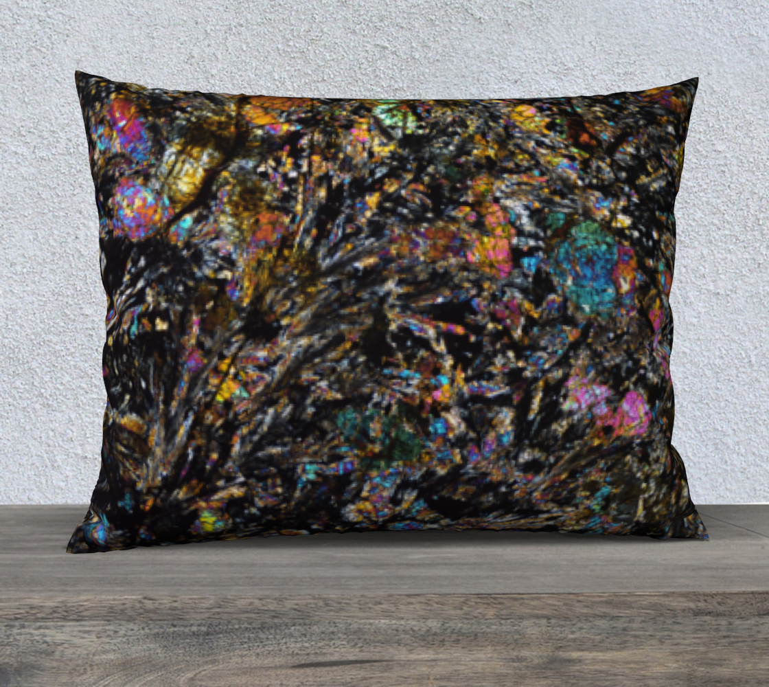 Dhofar 287 Lunar Basalt Meteorite 26"x20" pillow case