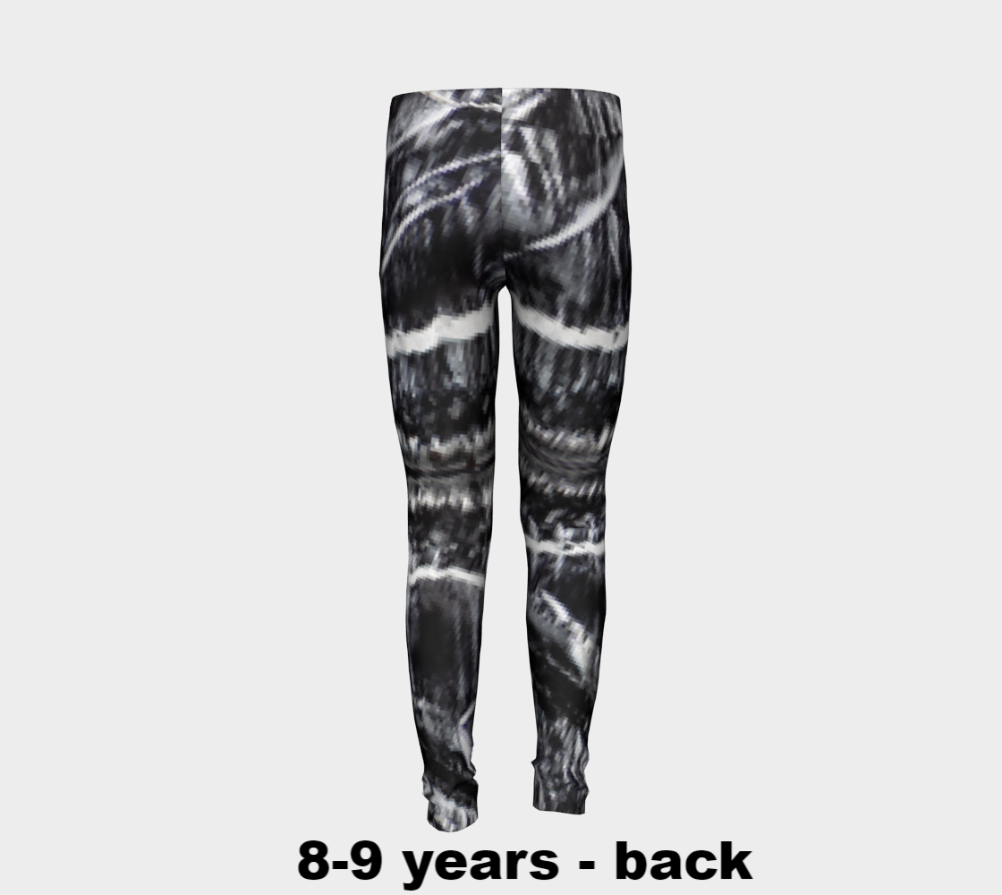 Serpentine from Sloan Kimberlite 'Fierce' youth leggings