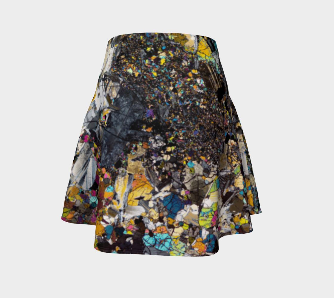Tirhert Vestan Eucrite Meteorite flare skirt