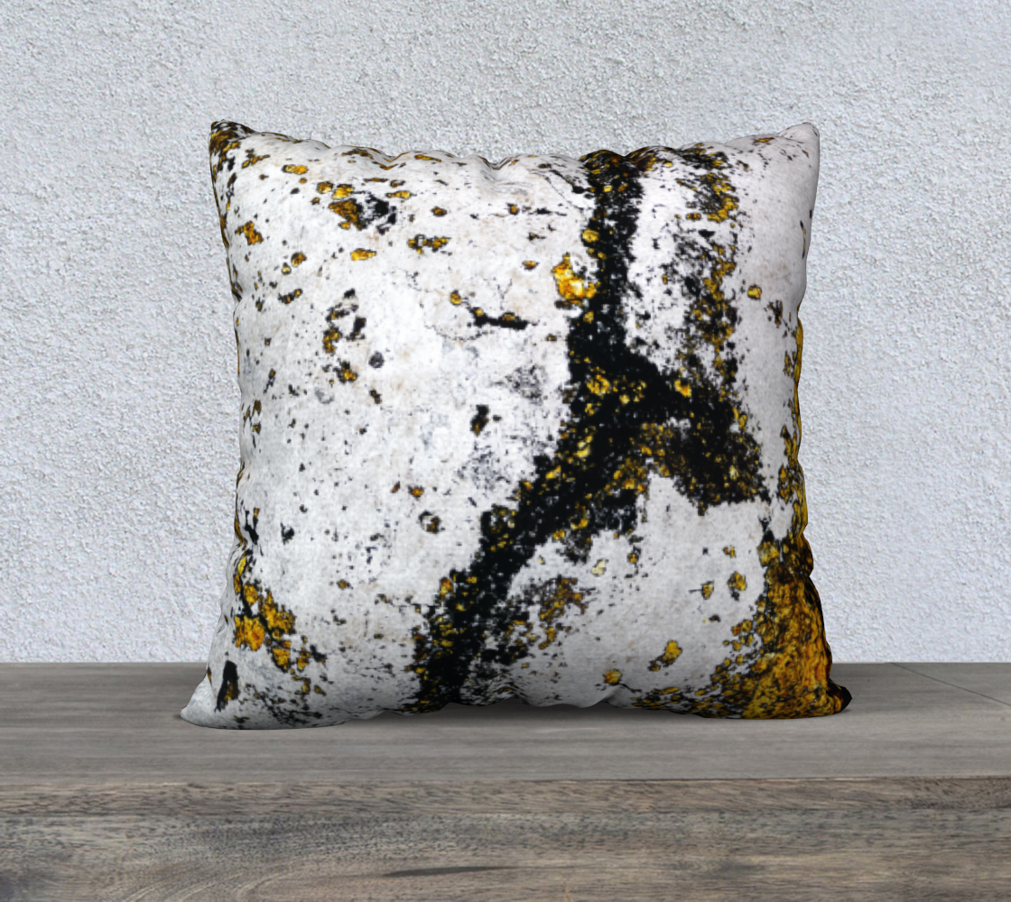 Sphalerite (Red Dog Mine, AK) 22"x22" pillow case