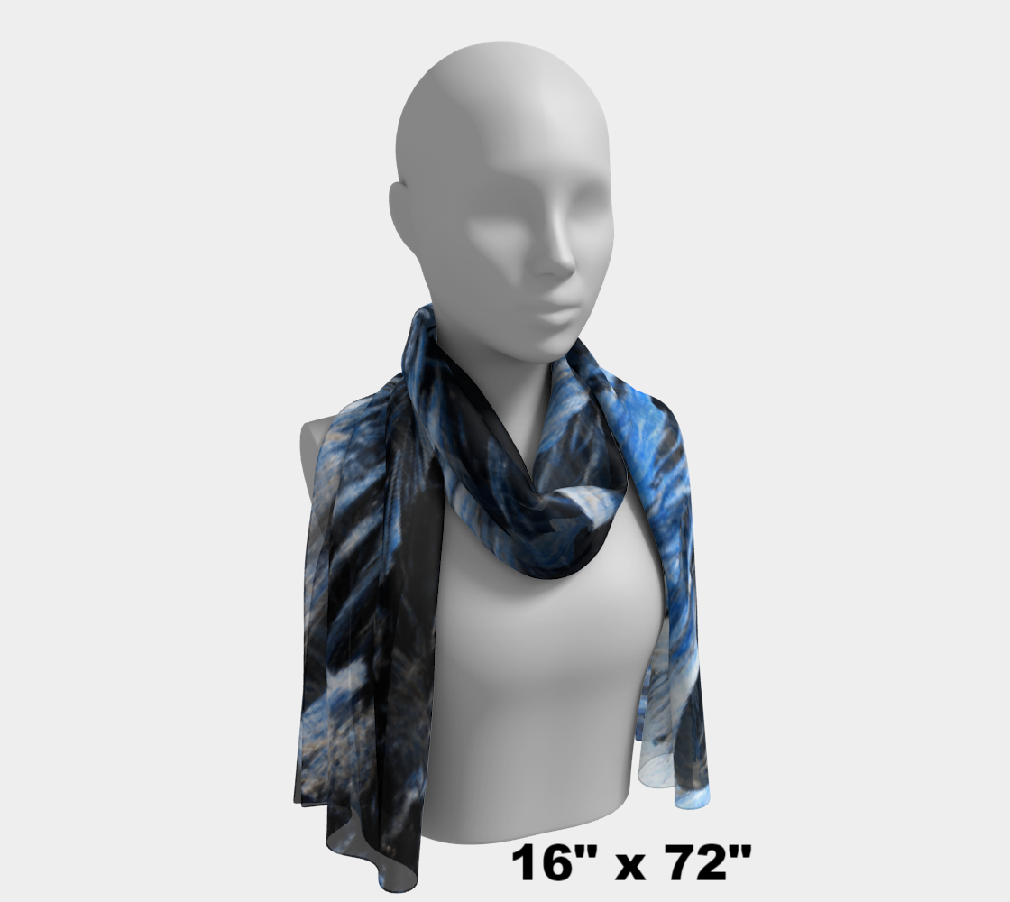 Seraphinite (Clinochlore) long scarf
