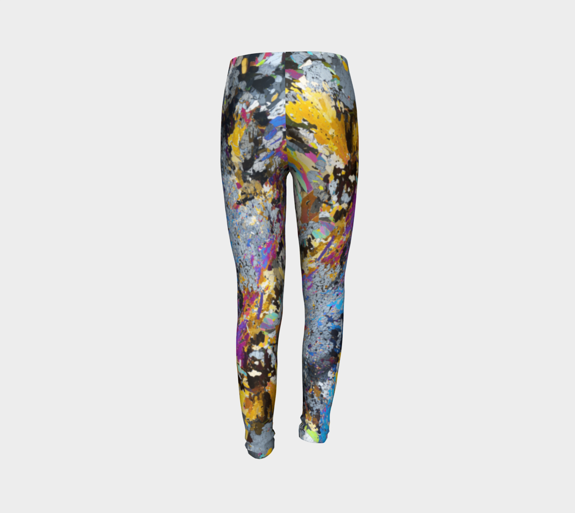Sillimanite+Phlogopite Metapelite (Oygarden Group-Antarctica) youth leggings