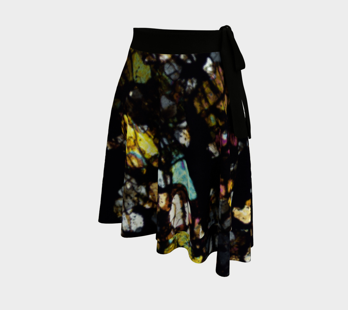 Campo del Cielo Iron Meteorite wrap skirt