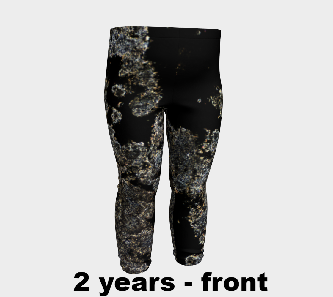 Allende Carbonaceous Chondrite Meteorite CAI baby leggings