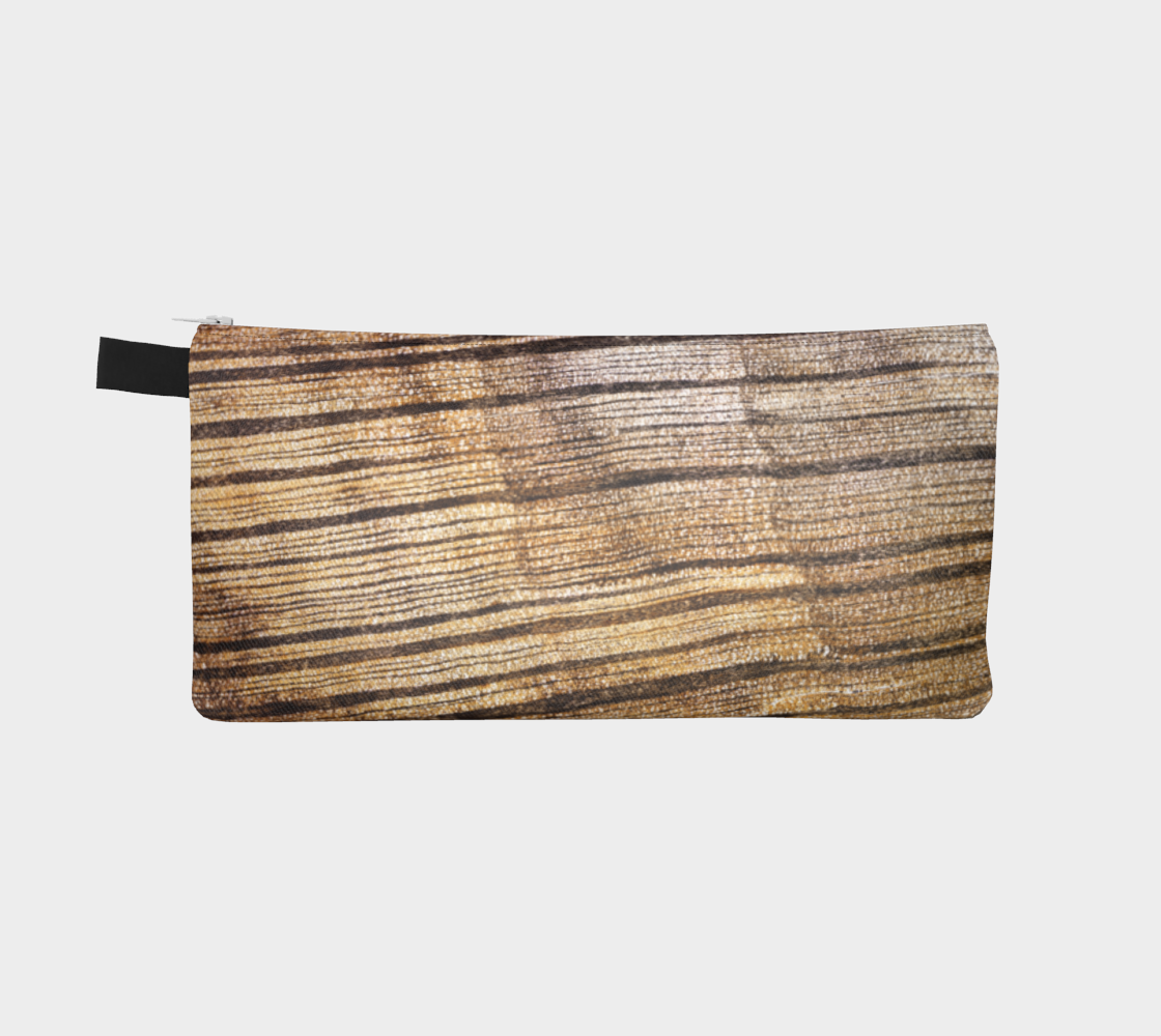 Petrified Wood 'Madera' pencil case