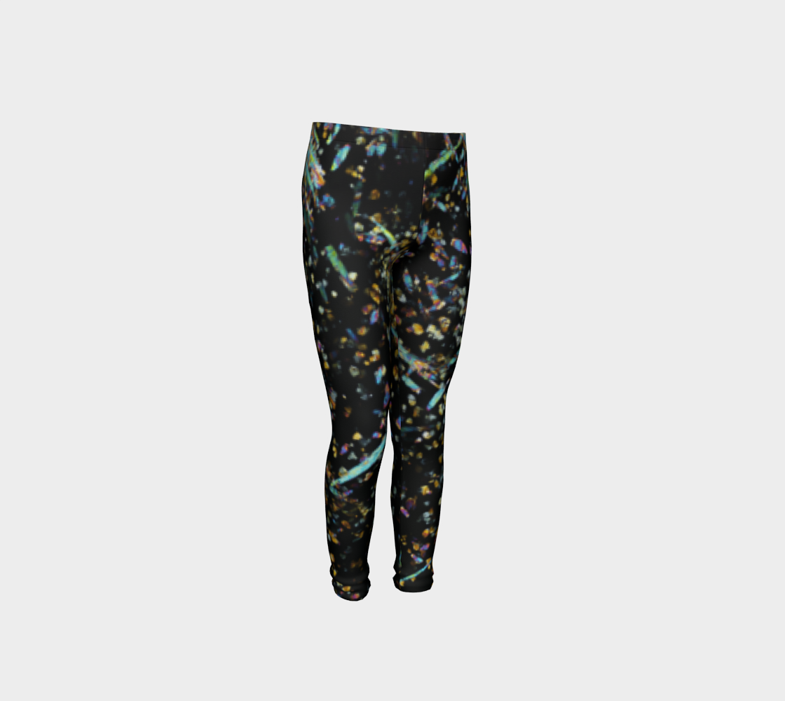Tourmaline Breccia Pipe (Soledad project, Peru) youth leggings