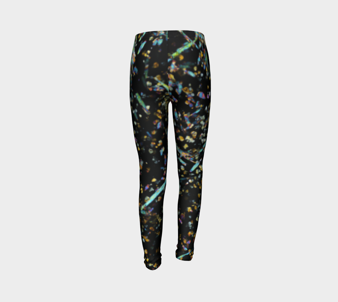 Tourmaline Breccia Pipe (Soledad project, Peru) youth leggings