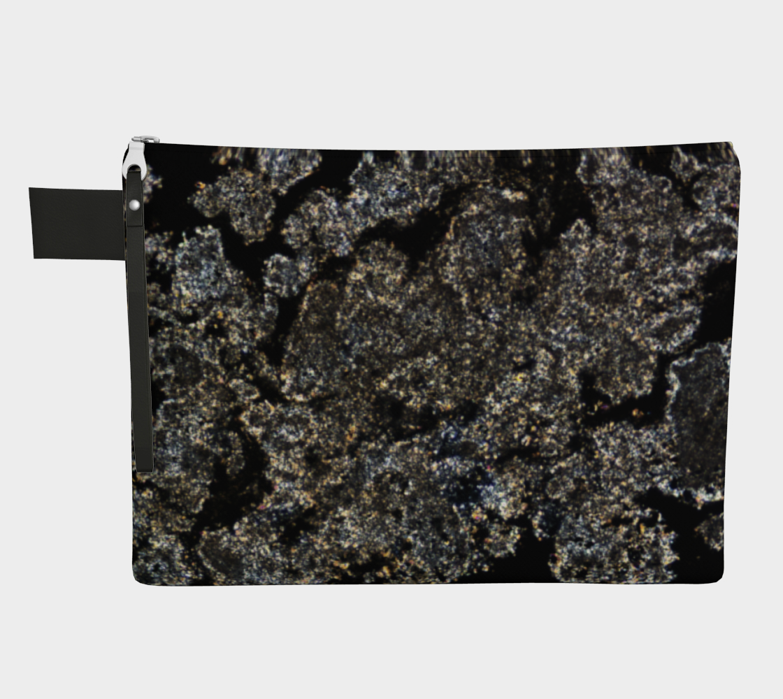 Allende Carbonaceous Chondrite Meteorite CAI zipper carry-all